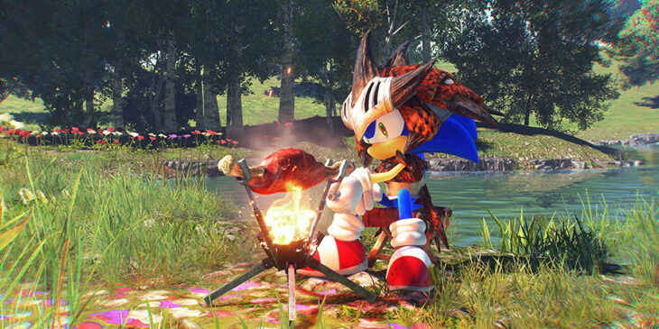 Sonic Frontiers Monster Hunter