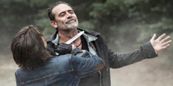 Maggie e Negan em Dead City