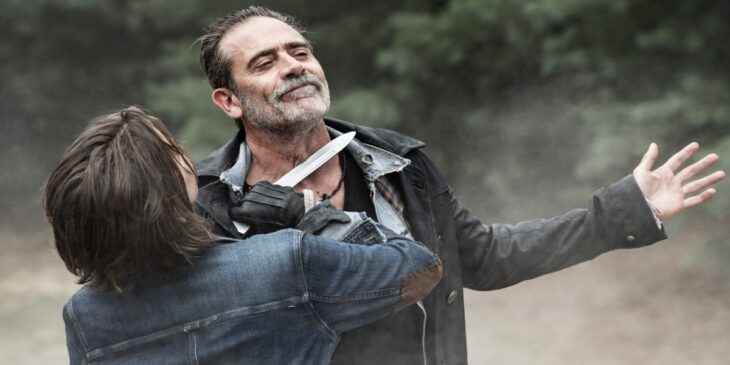 Maggie e Negan em Dead City