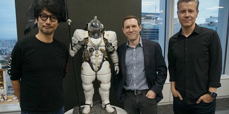 Kojima recebe visita de executivos da PlayStation