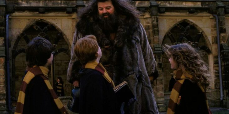 Emma Watson e Robbie Coltrane