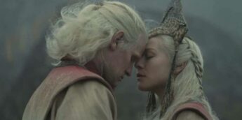 Daemon e Rhaenyra em A Casa do Dragão