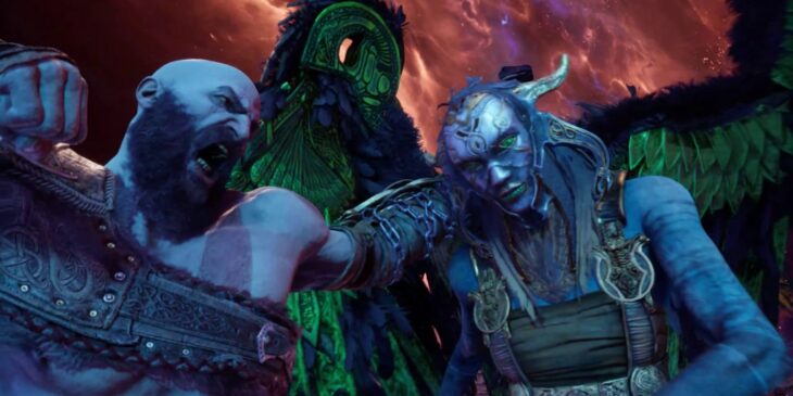 Combate de God of War