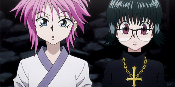 Shizuku e Machi Hunter x Hunter