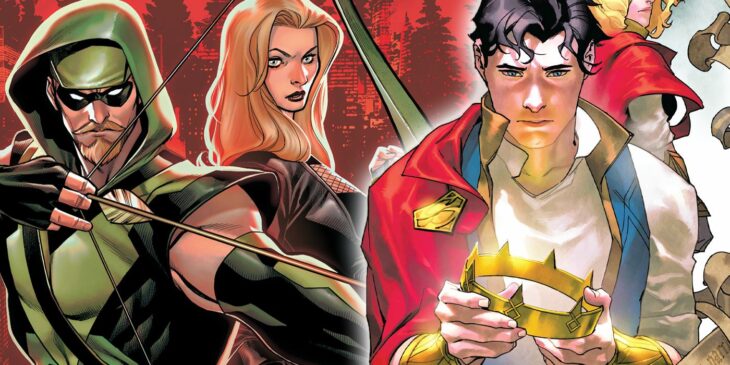 Arqueiro Verde e Canário Negro em Dark Knights of Steel