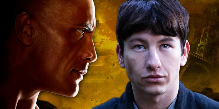 Barry Keoghan e Dwayne Johnson