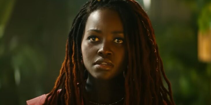 Lupita Nyong’o como Nakia em Pantera Negra