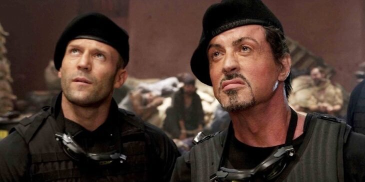 Stallone em Os Mercenários
