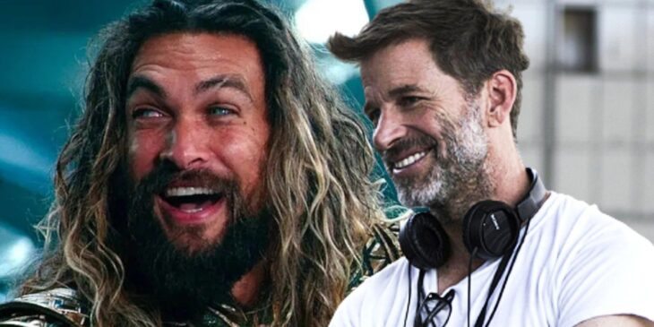 Jason Momoa e Zack Snyder