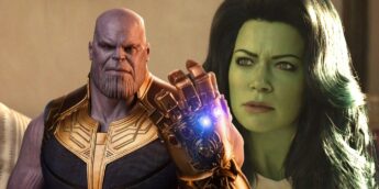 Mulher-Hulk e Thanos