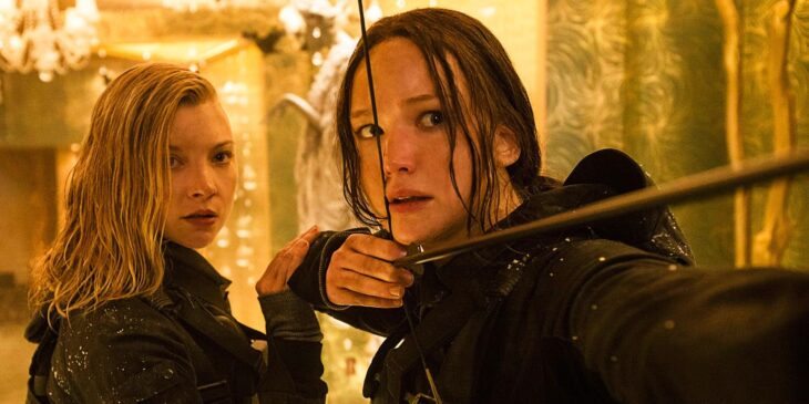 Jennifer Lawrence em Jogos Vorazes