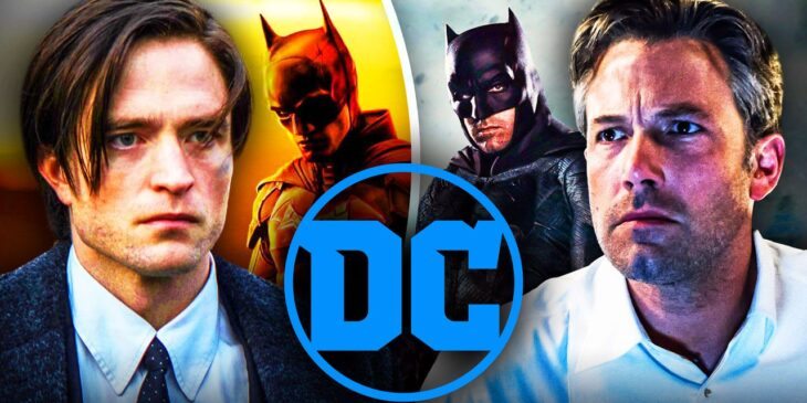 Robert Pattinson e Ben Affleck como Batman
