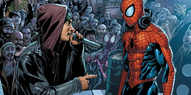 Eminem e Homem-Aranha
