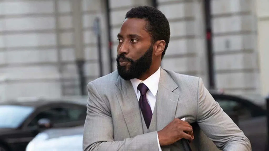 John David Washington em Tenet