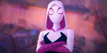 Spider-Gwen em Homem-Aranha: Através do Aranhaverso