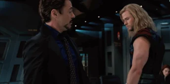 Robert Downey Jr. e Chris Hemsworth