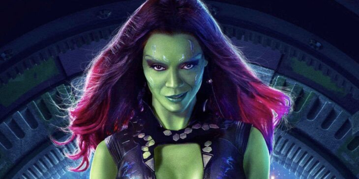Zoe Saldaña Gamora