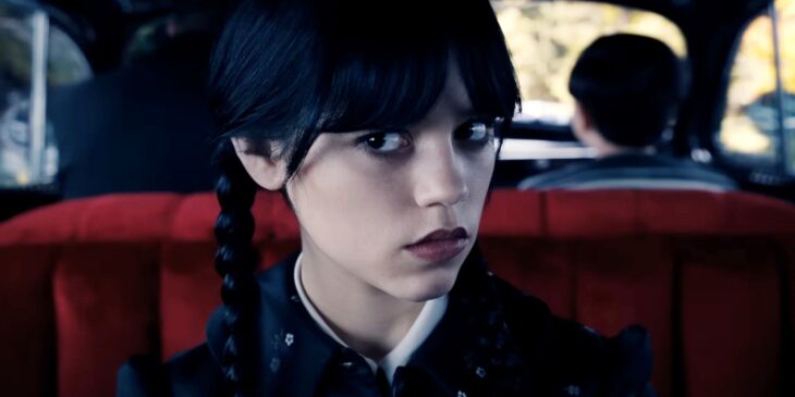 Jenna Ortega em Wandinha