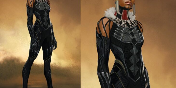 Visual alternativo da Shuri