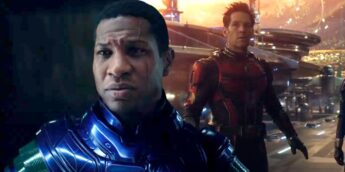 Jonathan Majors como Kang, o Conquistador em Homem-Formiga 3
