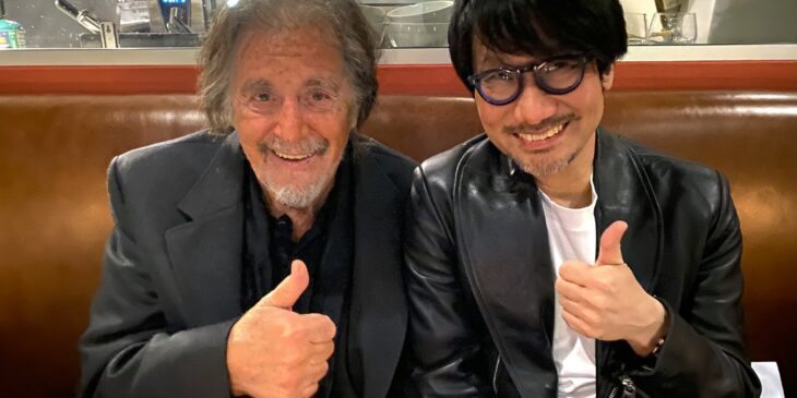 Al Pacino e Hideo Kojima