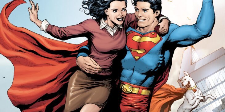 Superman e Lois Lane nos quadrinhos