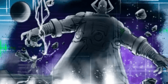 Arte Conceitual Galactus Thor Amor e Trovão