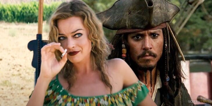 Piratas do Caribe com Margot Robbie