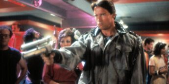 Arnold Schwarzenegger em O Exterminador do Futuro