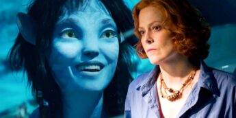 Sigourney Weaver como Kiri em Avatar
