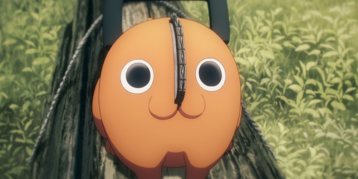Pochita em cena de Chainsaw Man