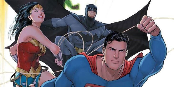 Superman e o resto da Liga da Justiça, da DC