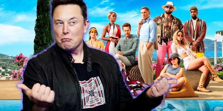 Elon Musk em Glass Onion