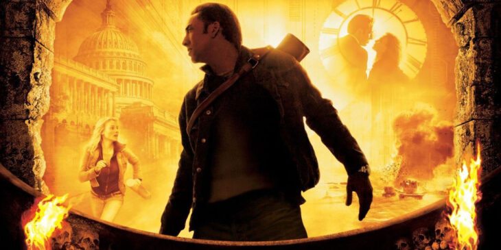 Nicolas Cage em A Lenda do Tesouro Perdido