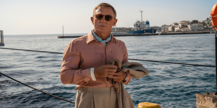Daniel Craig em Glass Onion: Um Mistério Knives Out