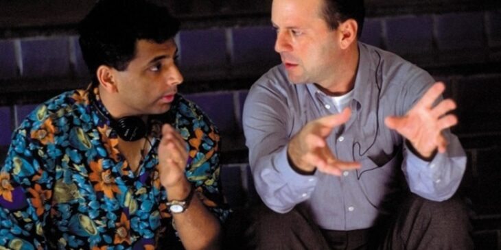 M. Night Shyamalan e Bruce Willis