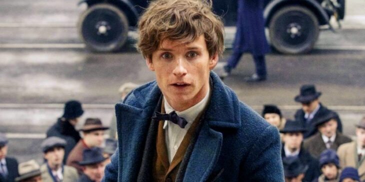 Eddie Redmayne como Newt Scamander em Animais Fantásticos