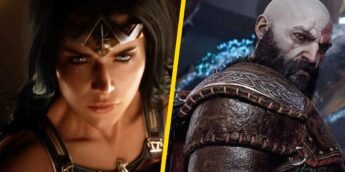 Mulher-Maravilha e God of War