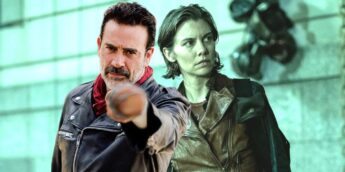 Maggie e Negan em The Walking Dead: Dead City