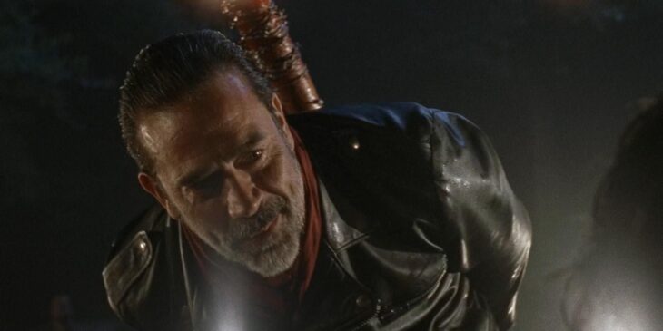 Jeffrey Dean Morgan como Negan em The Walking Dead