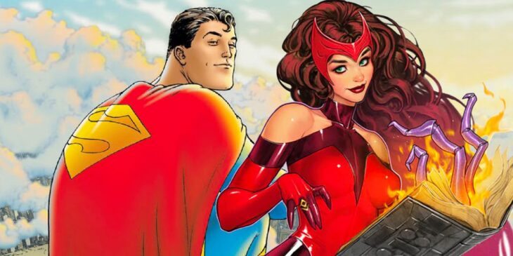 Superman e Feiticeira Escarlate