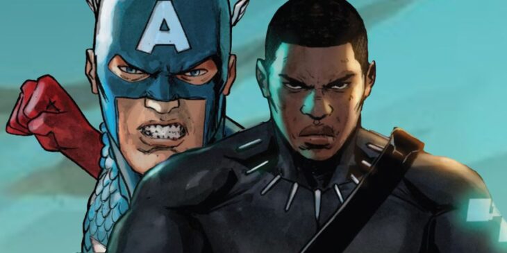 Capitão América e Pantera Negra