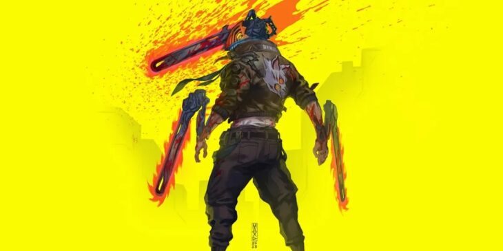 crossover-entre-Chainsaw-Man-e-Cyberpunk-2077