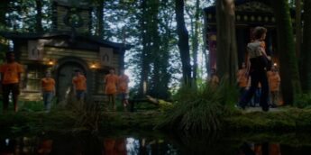 Acampamento Meio-Sangue em Percy Jackson