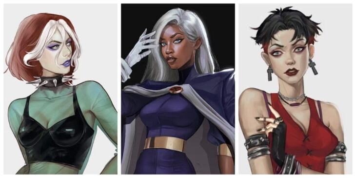Vampira, Tempestade e Wanda