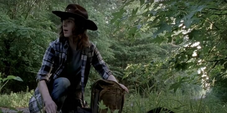 Chandler Riggs em The Walking Dead