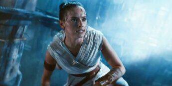 Daisy Ridley como Rey em Star Wars