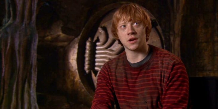 Rupert Grint como Rony Weasley