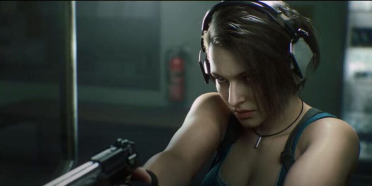 Jill em Resident Evil: Death Island