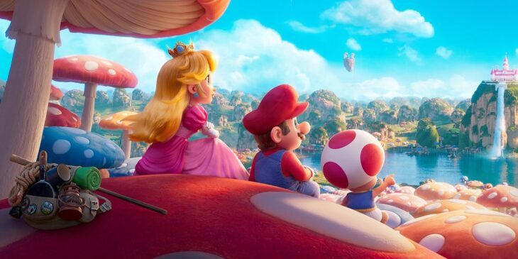 Visual do Super Mario